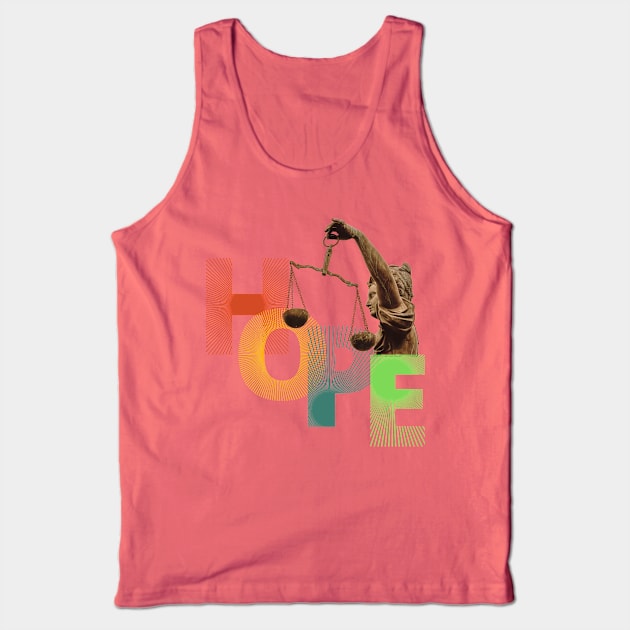 HOPE balance of justice Tank Top by TrendsCollection